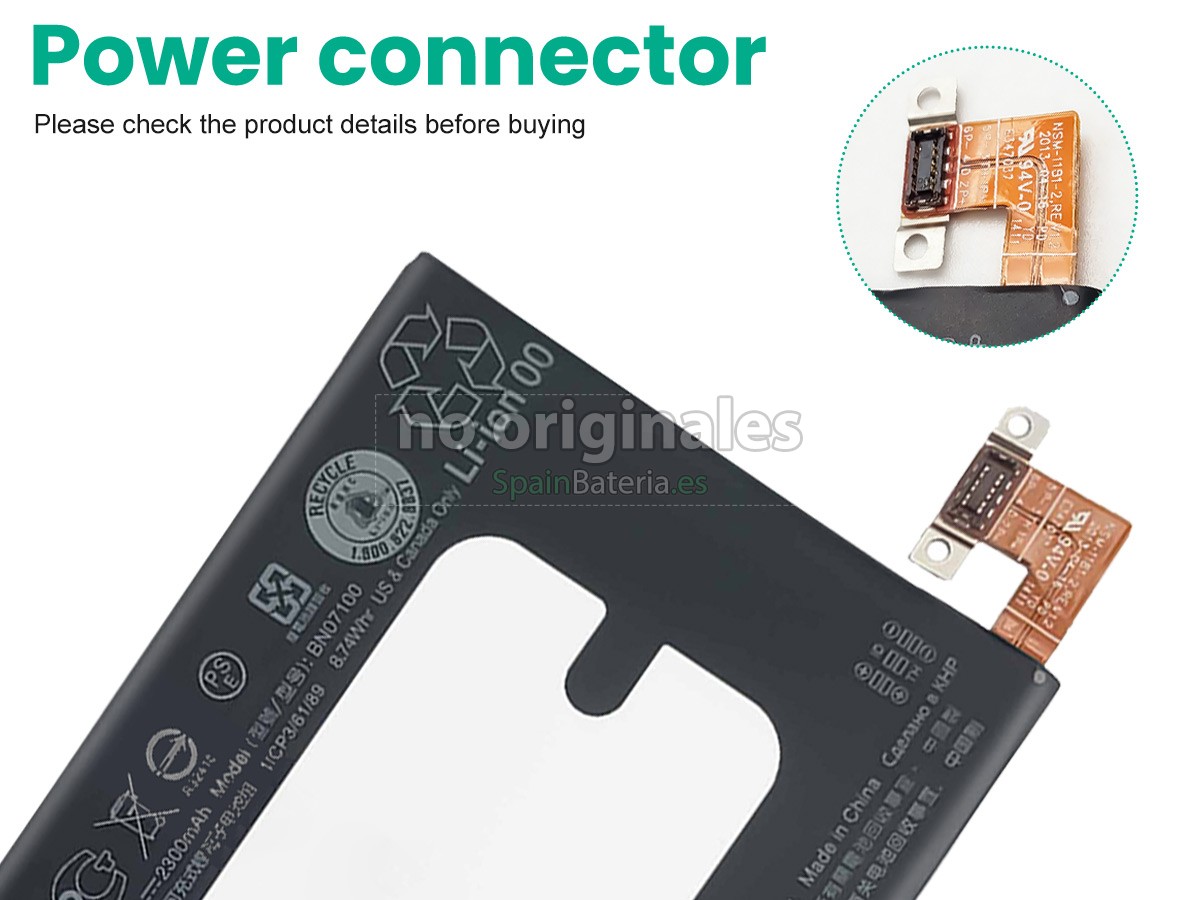 Batería para HTC M8Y