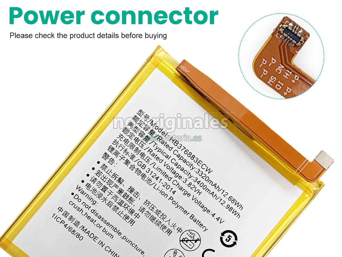 Batería para Huawei P9 PLUS