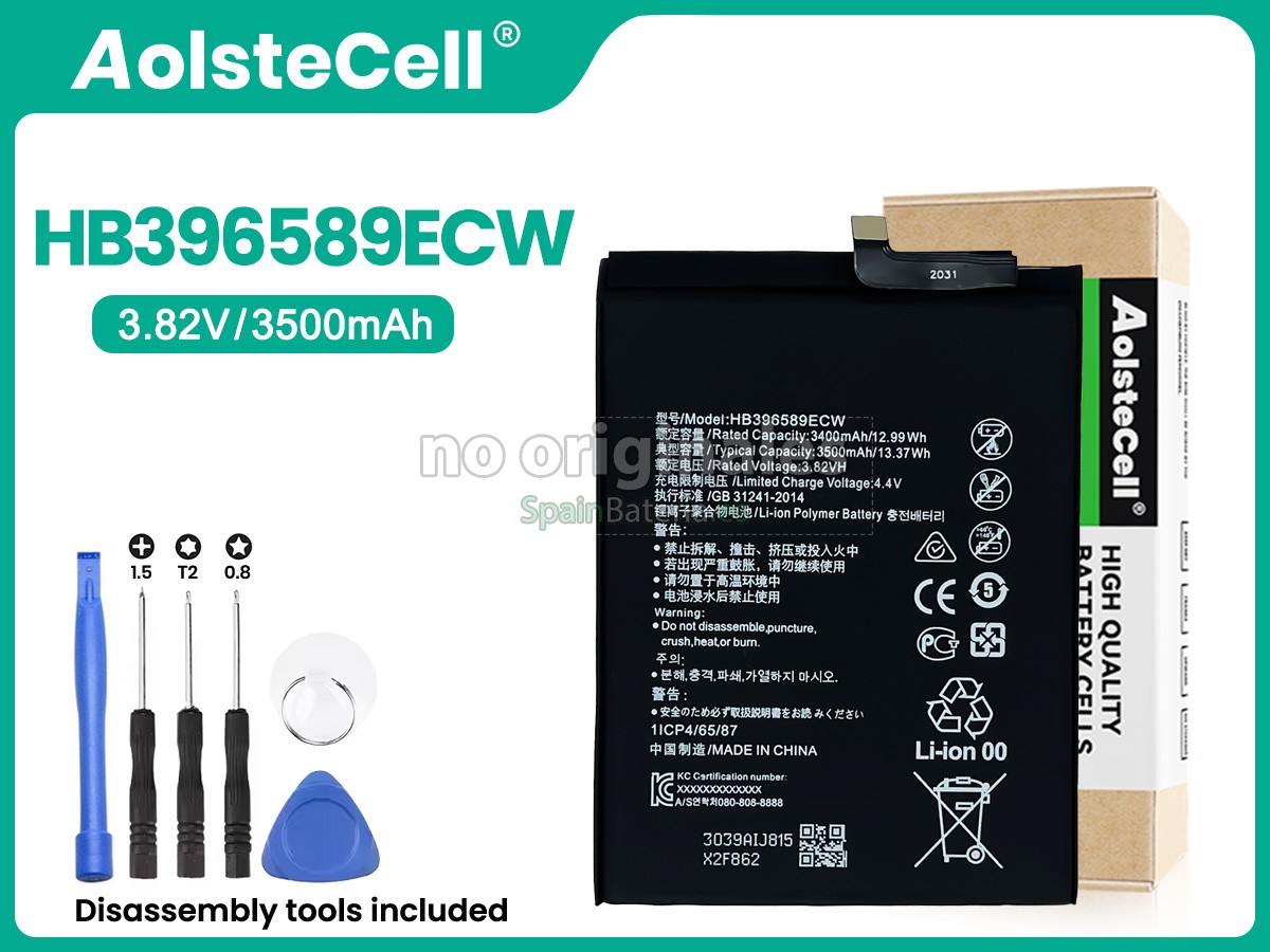 Batería para Huawei HB396589ECW
