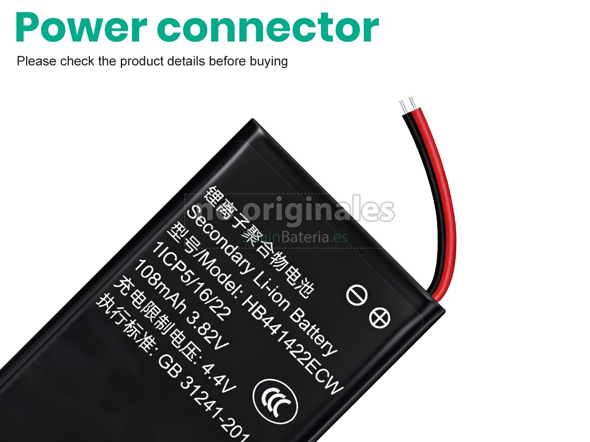 Batería para Huawei HB441422ECW