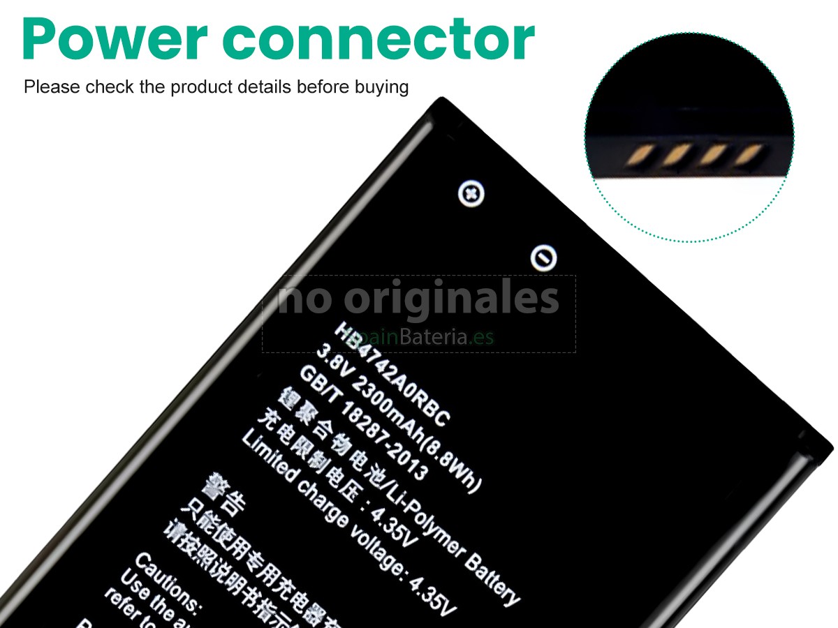 Batería para Huawei HB4742A0RBC