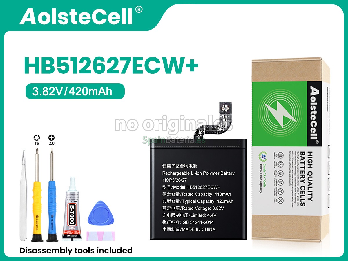 Batería para Huawei HB512627ECW+