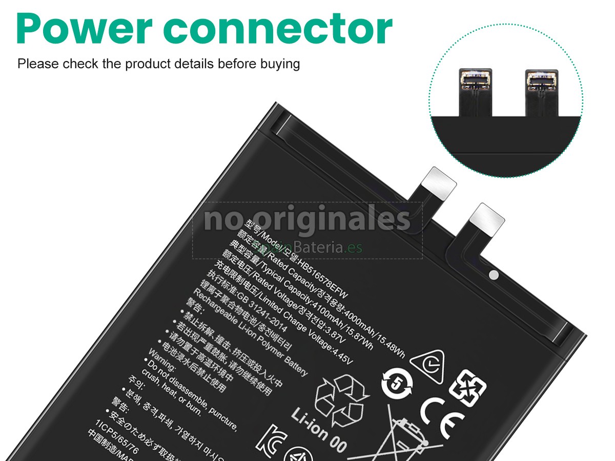 Batería para Huawei P50