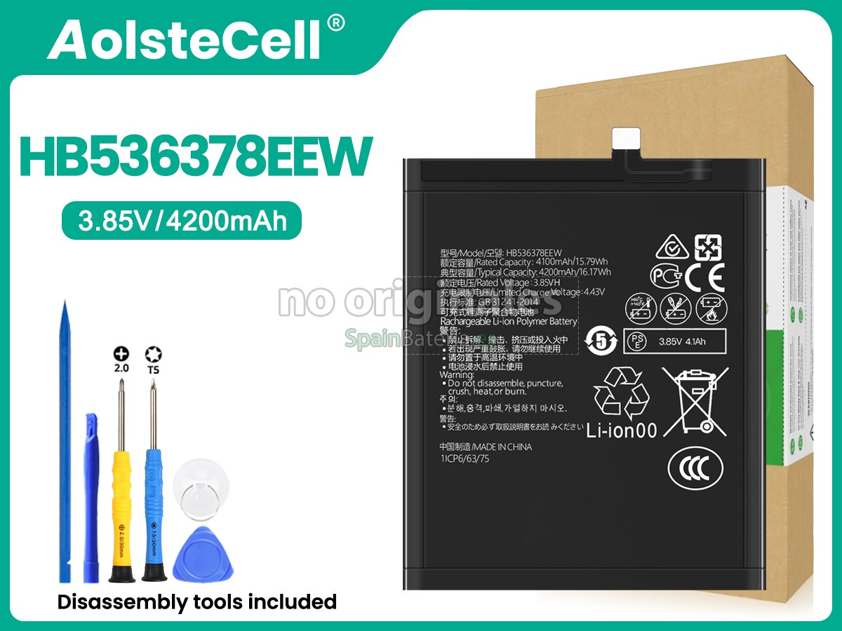 Batería para Huawei HB536378EEW