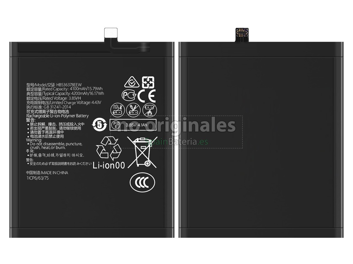 Batería para Huawei HB536378EEW