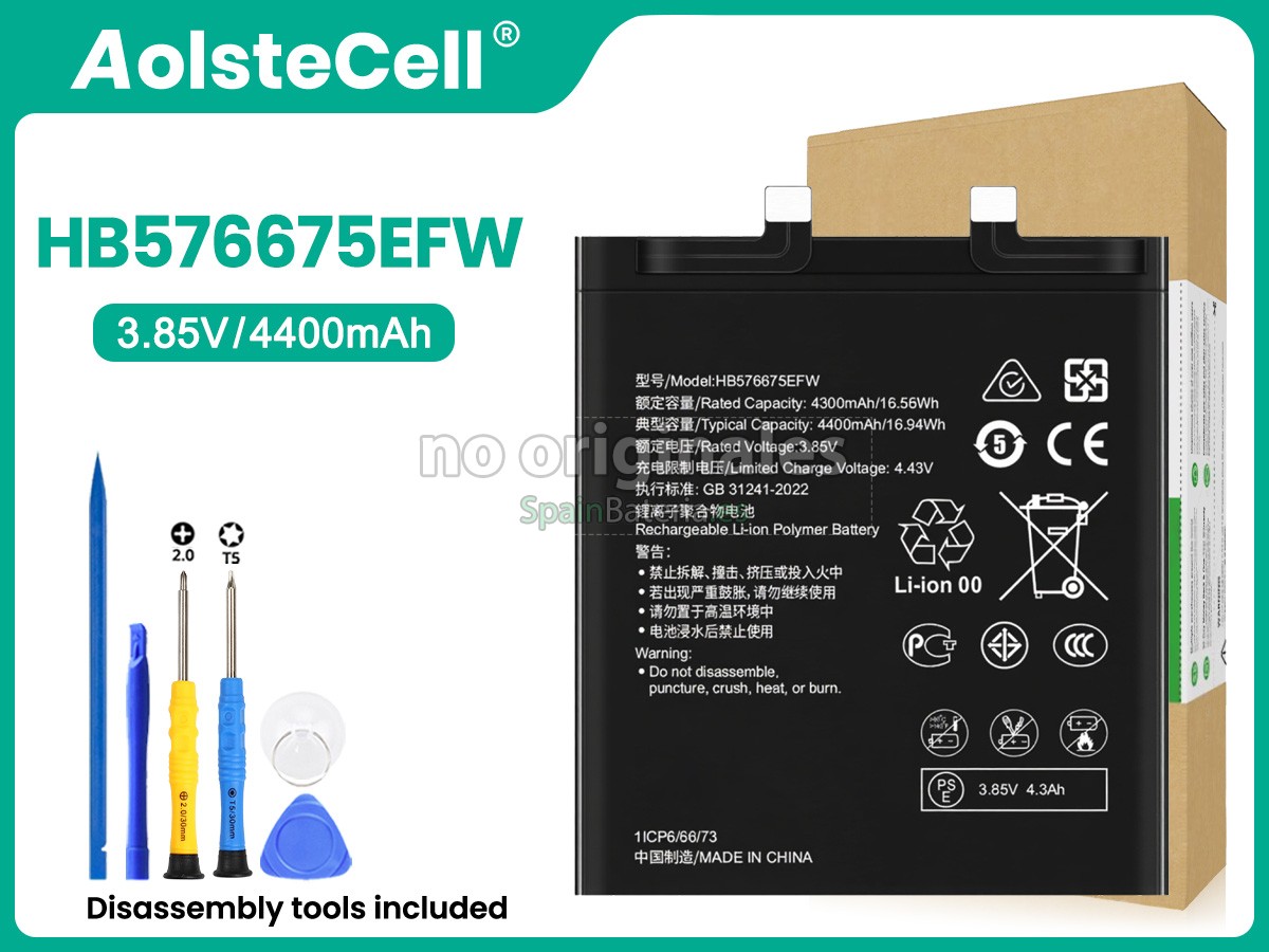 Batería para Huawei HB576675EFW