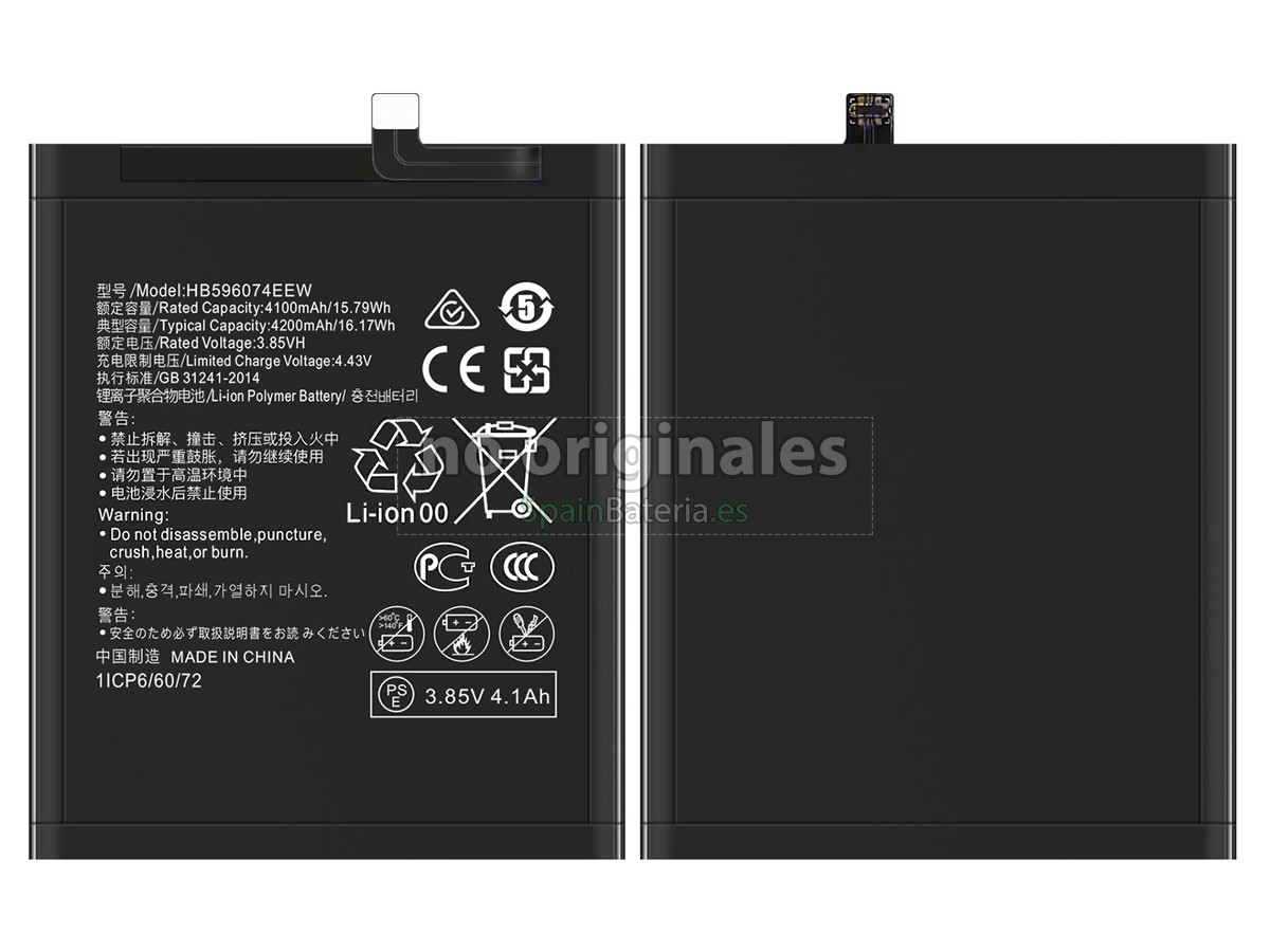 Batería para Huawei HB596074EEW