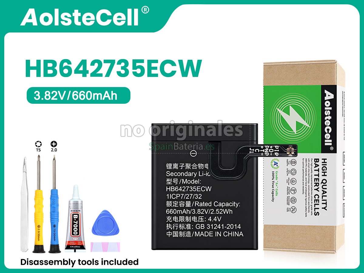 Batería para Huawei HB642735ECW