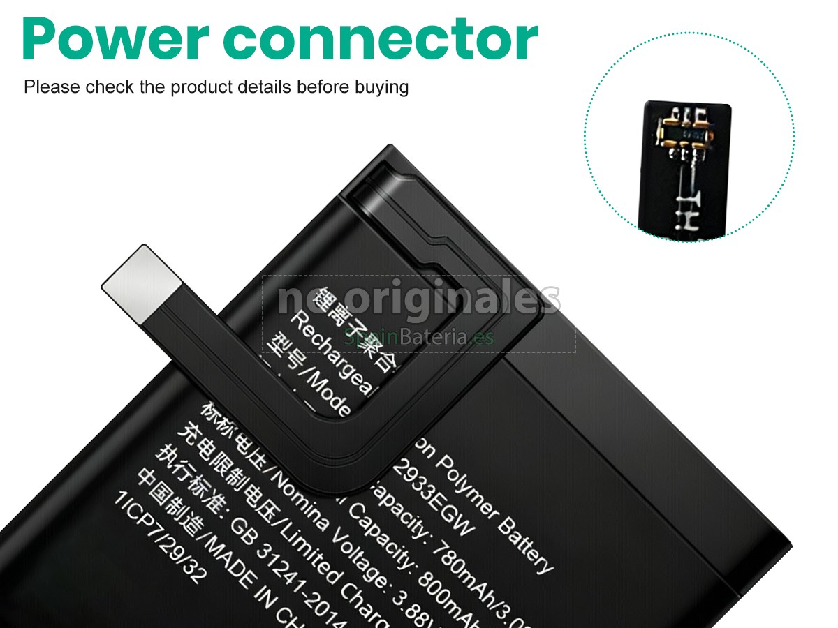 Batería para Huawei HB652933EGW