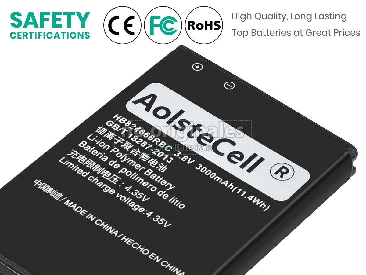 Batería para Huawei HB824666RBC