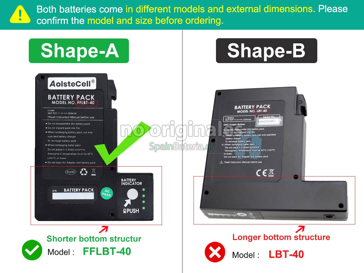 Batería para Inno VIEW 3