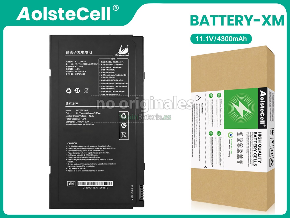 Batería para Médico Iray BATTERY-XM