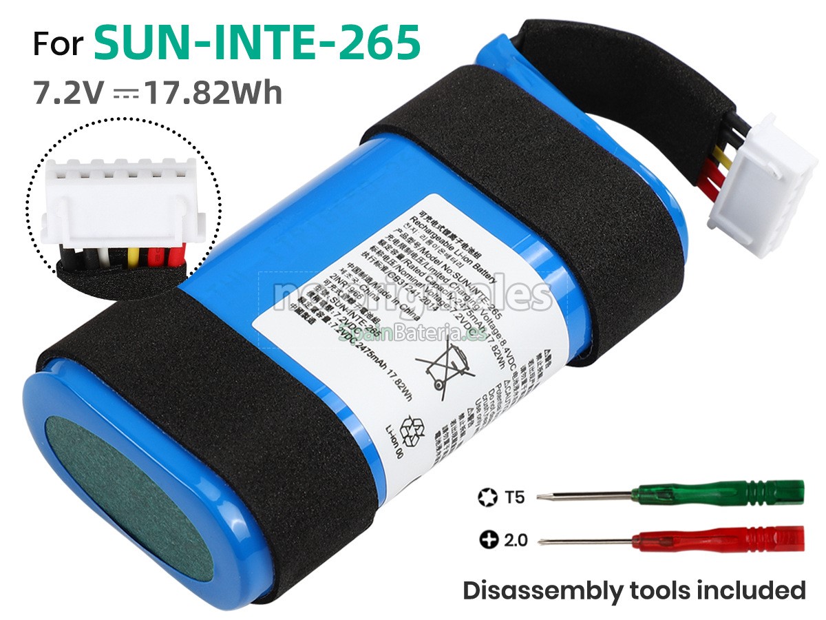 Batería para JBL SUN-INTE-265Z