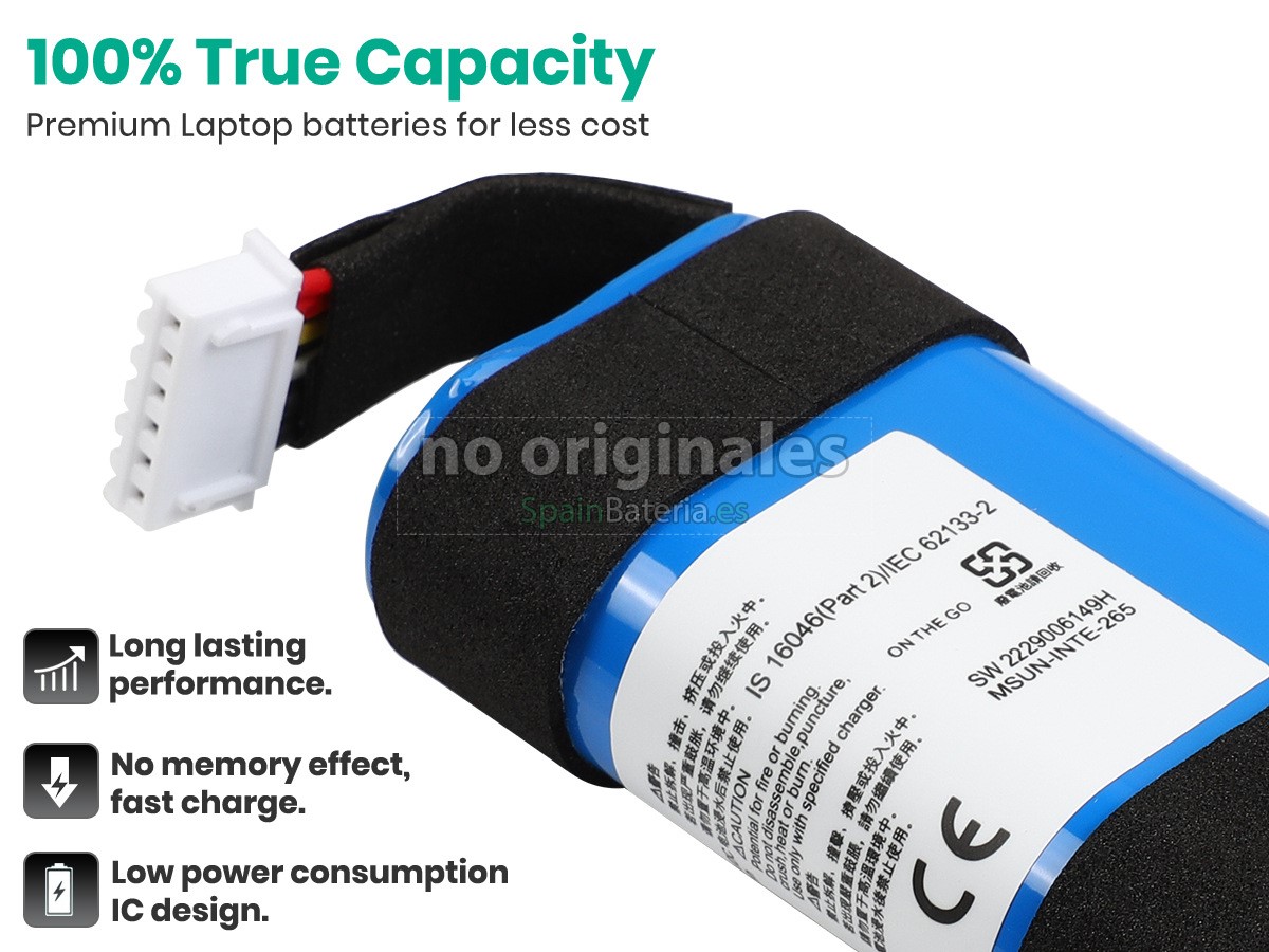 Batería para JBL SUN-INTE-265Z