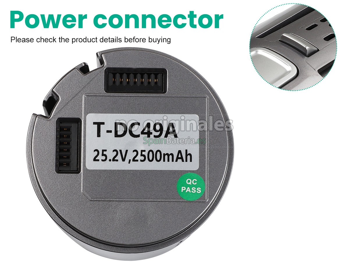 Batería para JIMMY T-DC49A