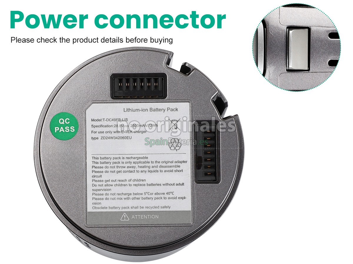 Batería para JIMMY H9 FLEX