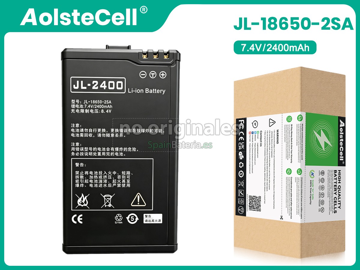 Batería para JQTEK JL-18650-2SA