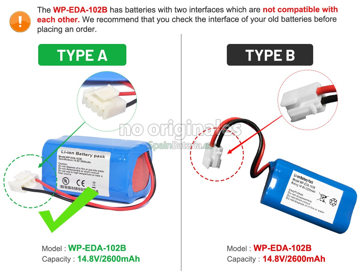 Batería para KADEY YASEN ECG-903A