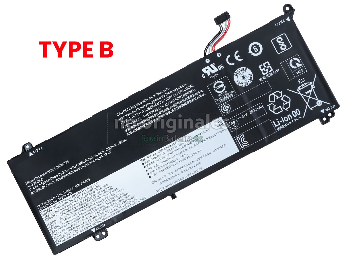Batería para Lenovo THINKBOOK 15 G2 ITL-20VE0090FG