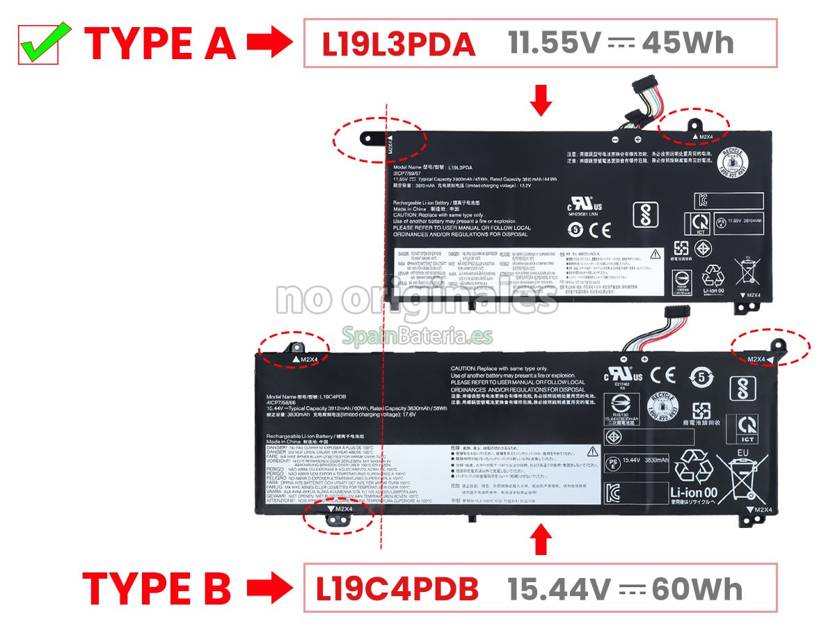 Batería para Lenovo THINKBOOK 15 G2 ITL-20VE0090FG