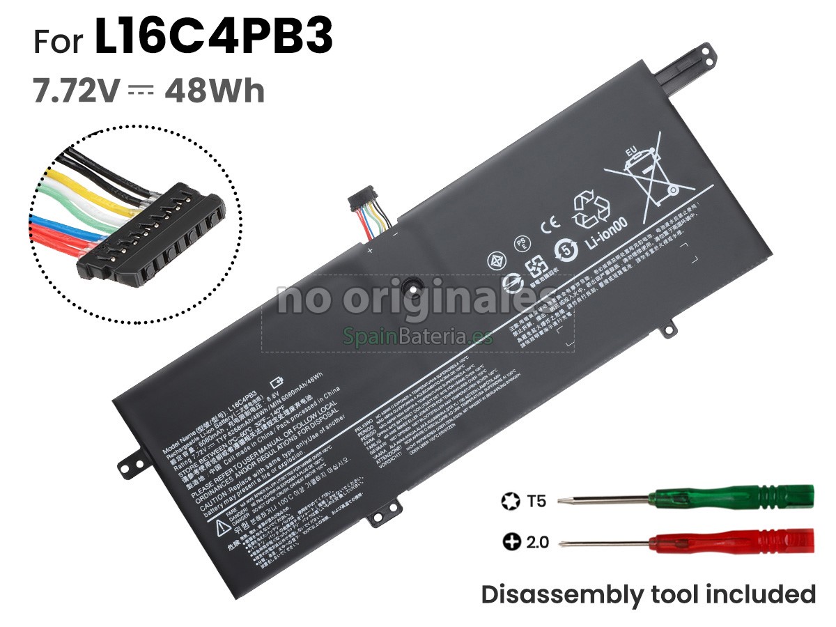 Batería para Lenovo IdeaPad 720S-13IKB