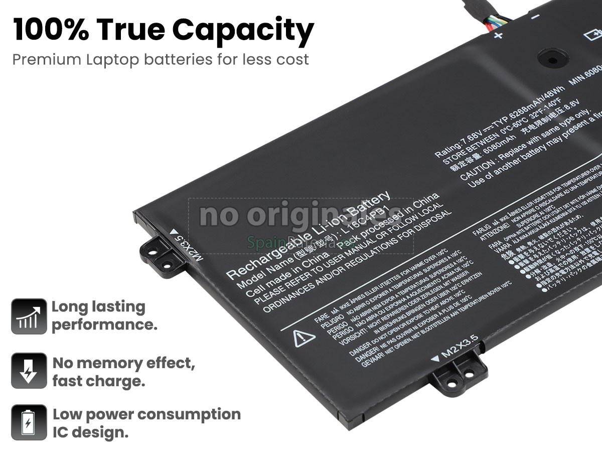 Batería para Lenovo YOGA 720-13IKB-80X6001QGE