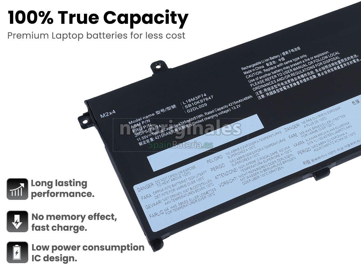 Batería para Lenovo ThinkPad T14 GEN 2-20W000UNGP