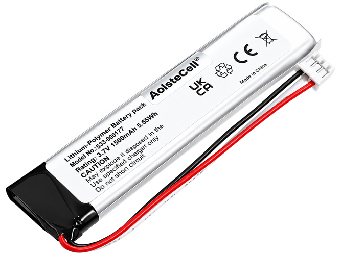 Batería de reemplazo para Teclado Logitech 533-000177