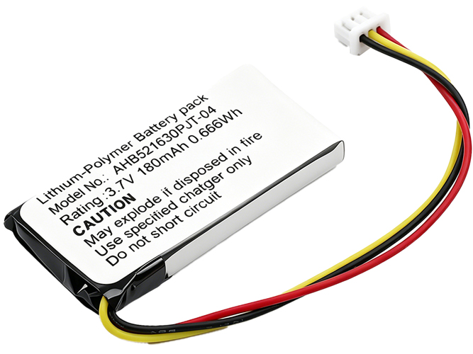 Batería de reemplazo para Accesorios Logitech AHB521630PJT-04