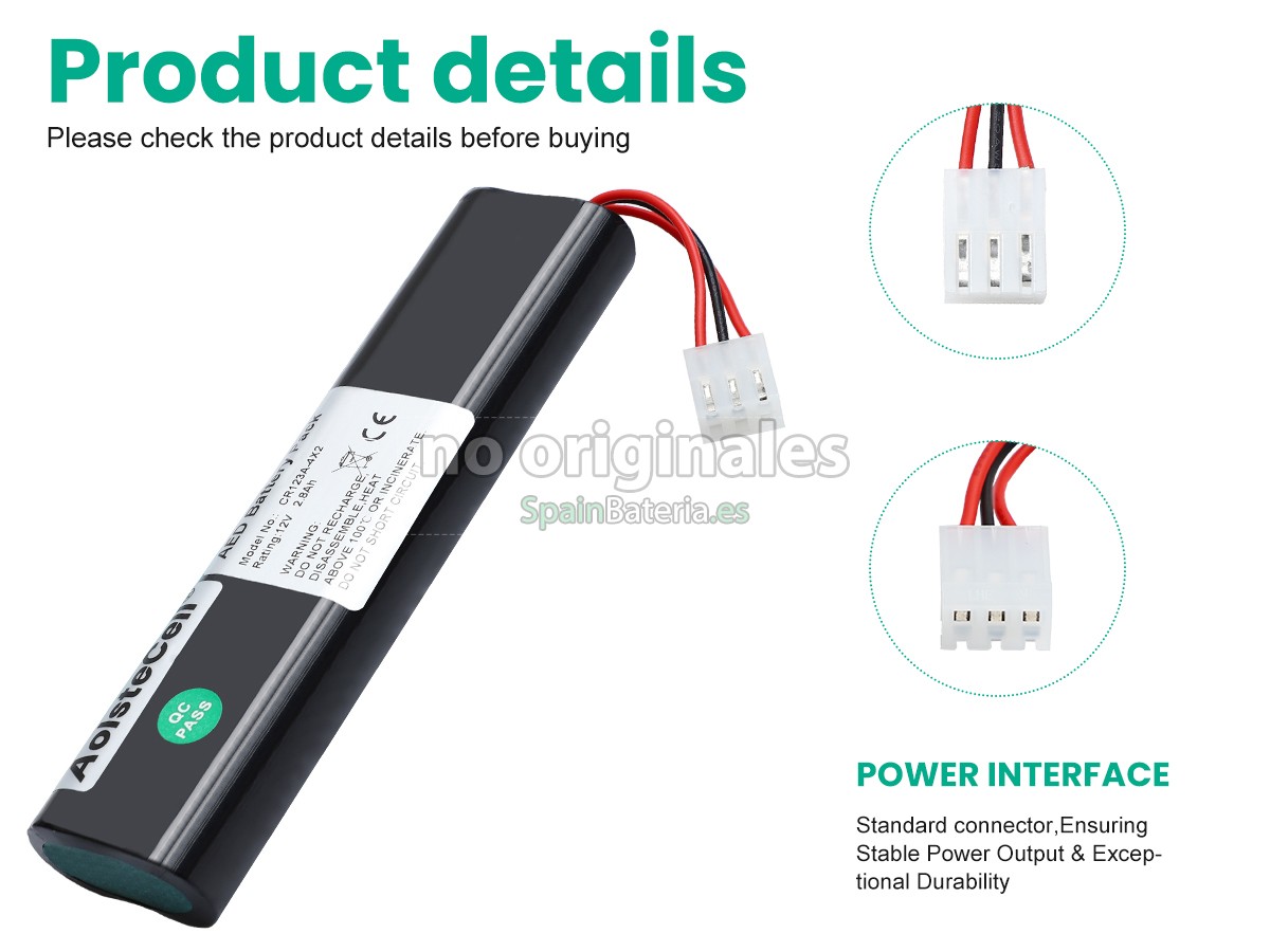 Batería para MB AED-7000