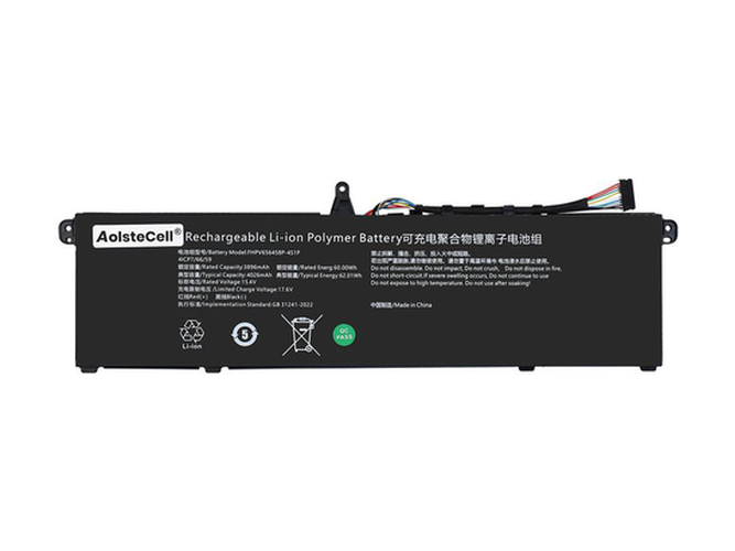 Batería de reemplazo Mechrevo FHPV656458P-4S1P
