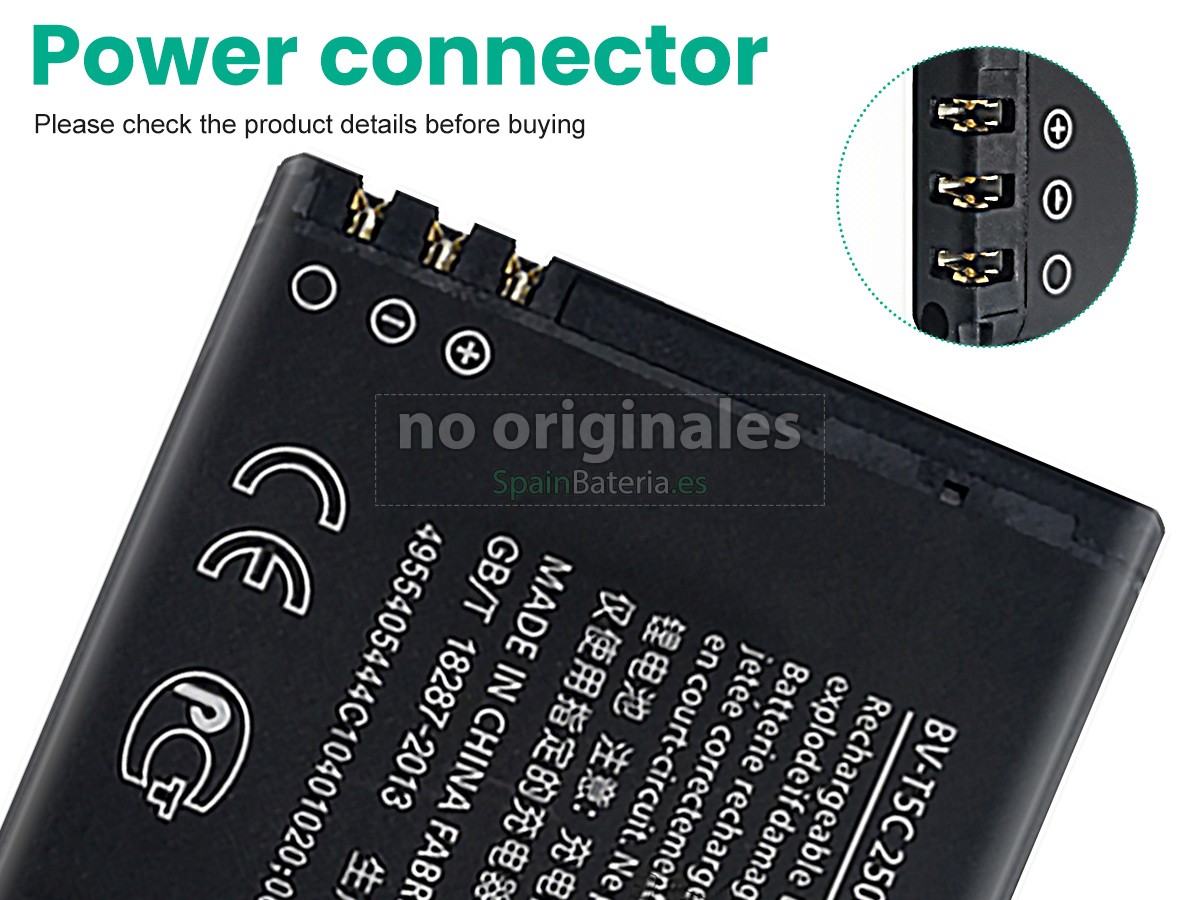 Batería para Microsoft LUMIA 640 RM-1072