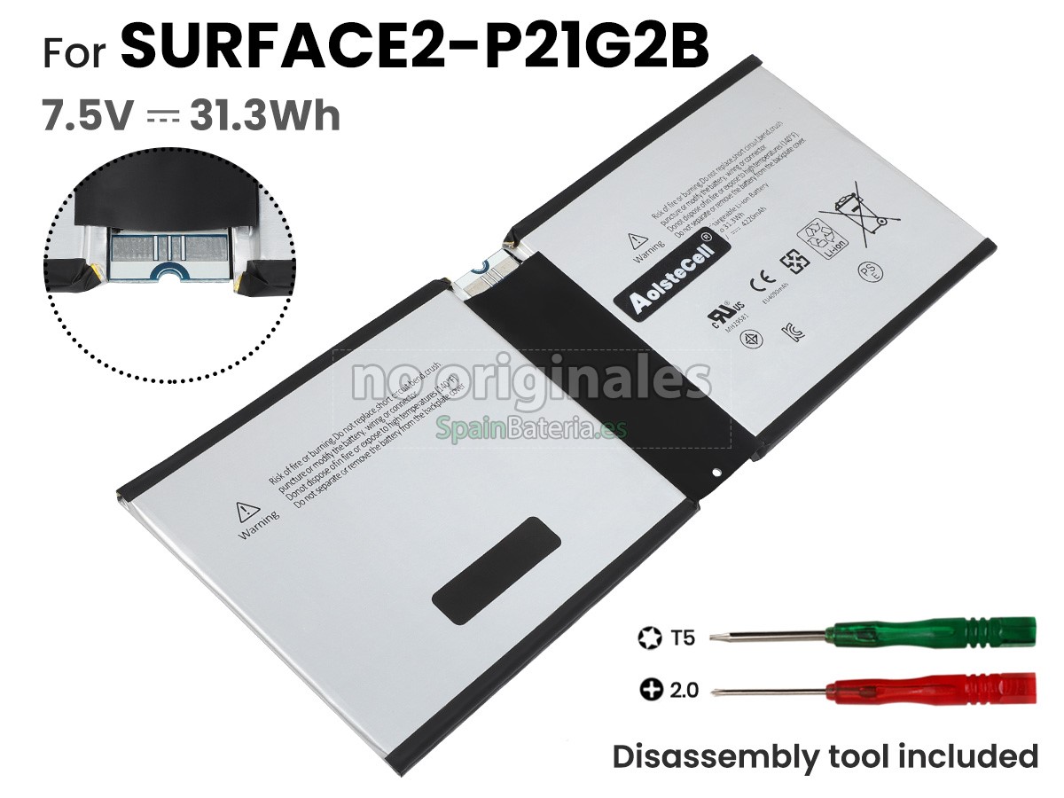 Batería para Microsoft Surface 2