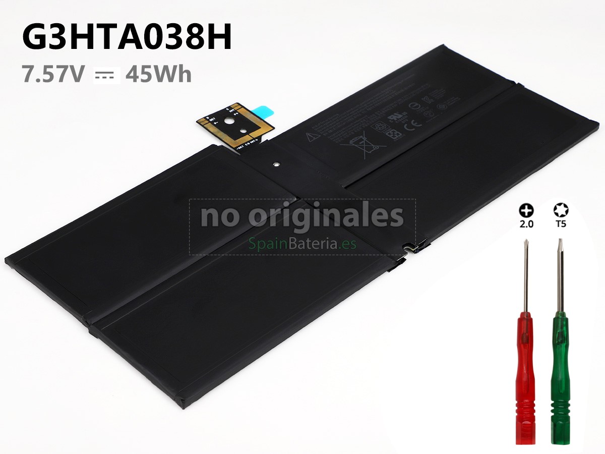 Batería para Microsoft G3HTA038H