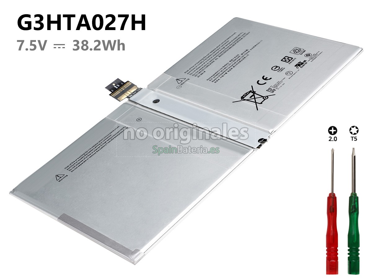 Batería para Microsoft G3HTA026H
