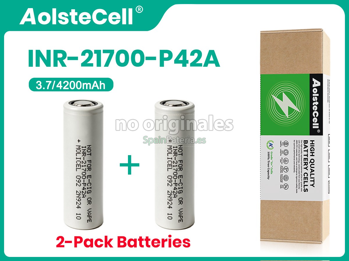 Batería para Accesorios Molicel INR-21700-P42A