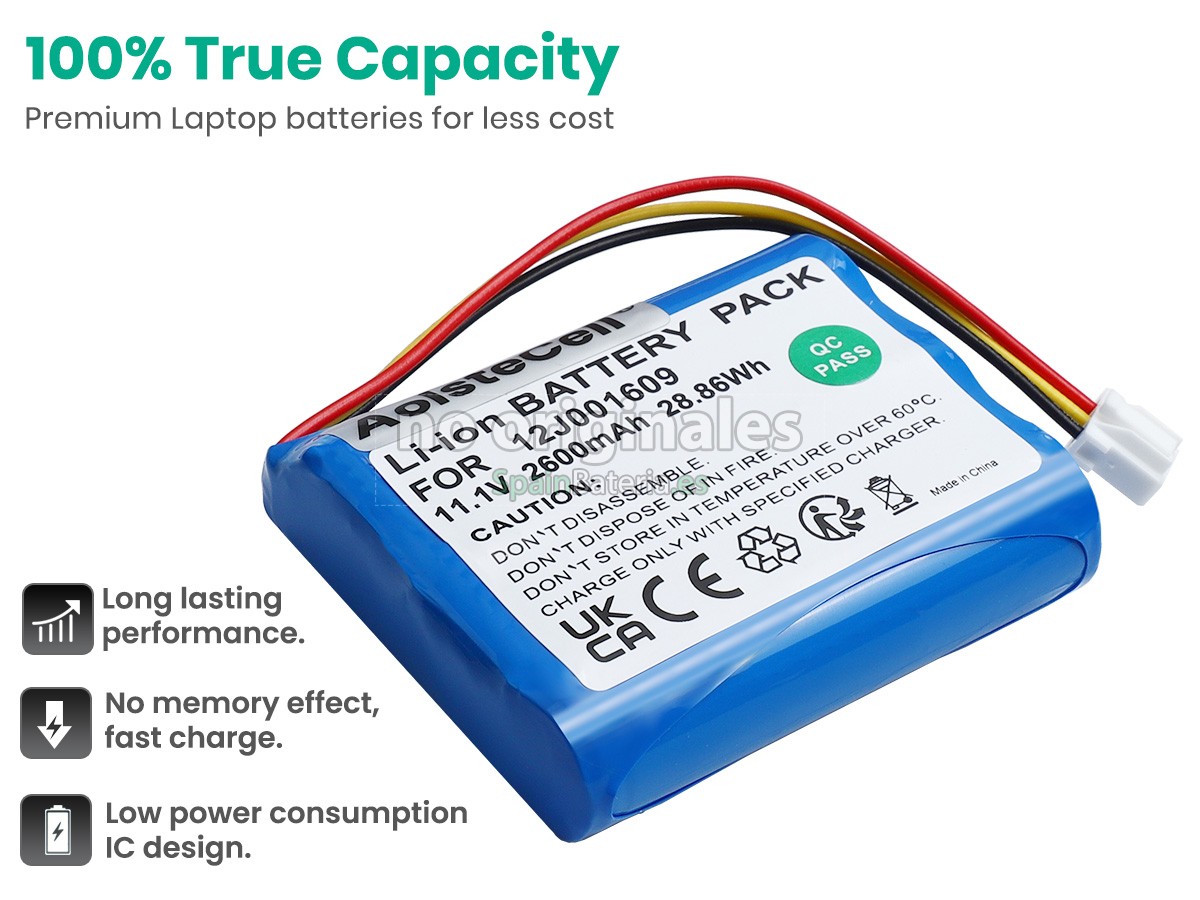 Batería para Moneual EVERYBOT RS500