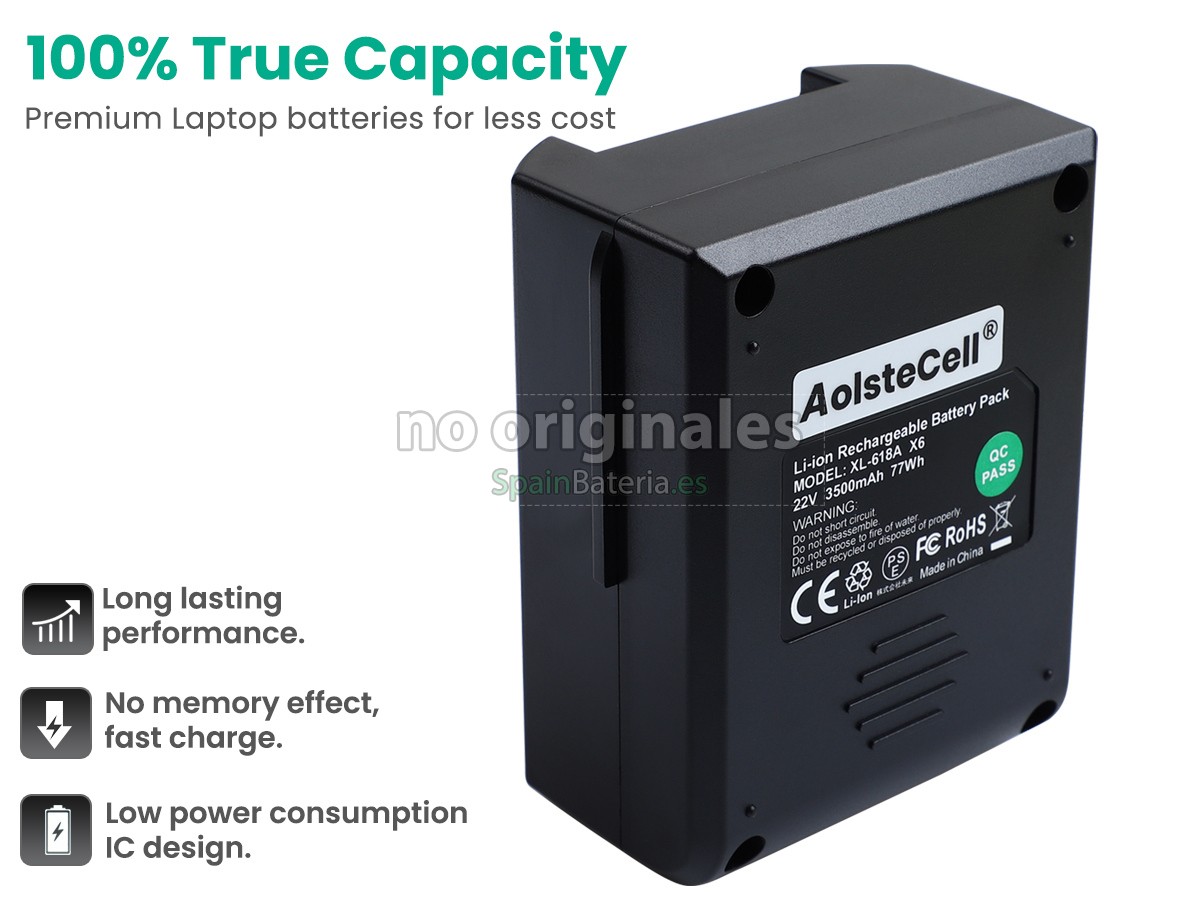 Batería para Moosoo XL-618A