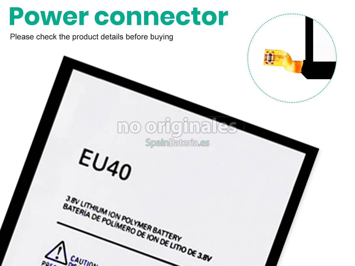 Batería para Motorola EU40