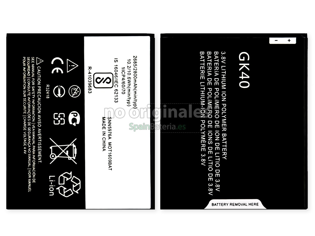 Batería para Motorola G5