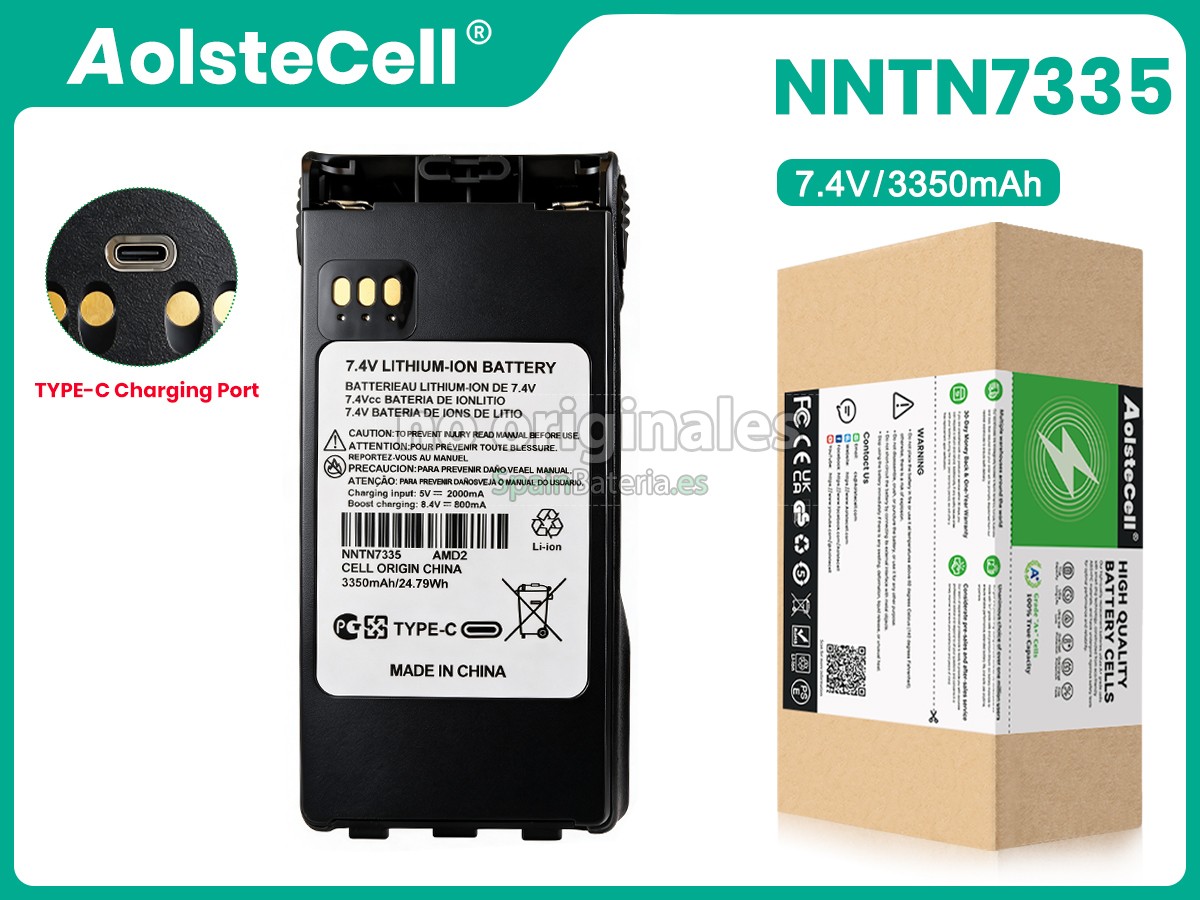 Batería para radios bidireccionales Motorola MT1500