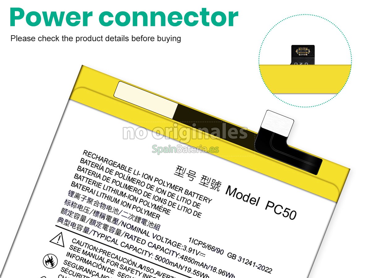 Batería para Motorola PC50