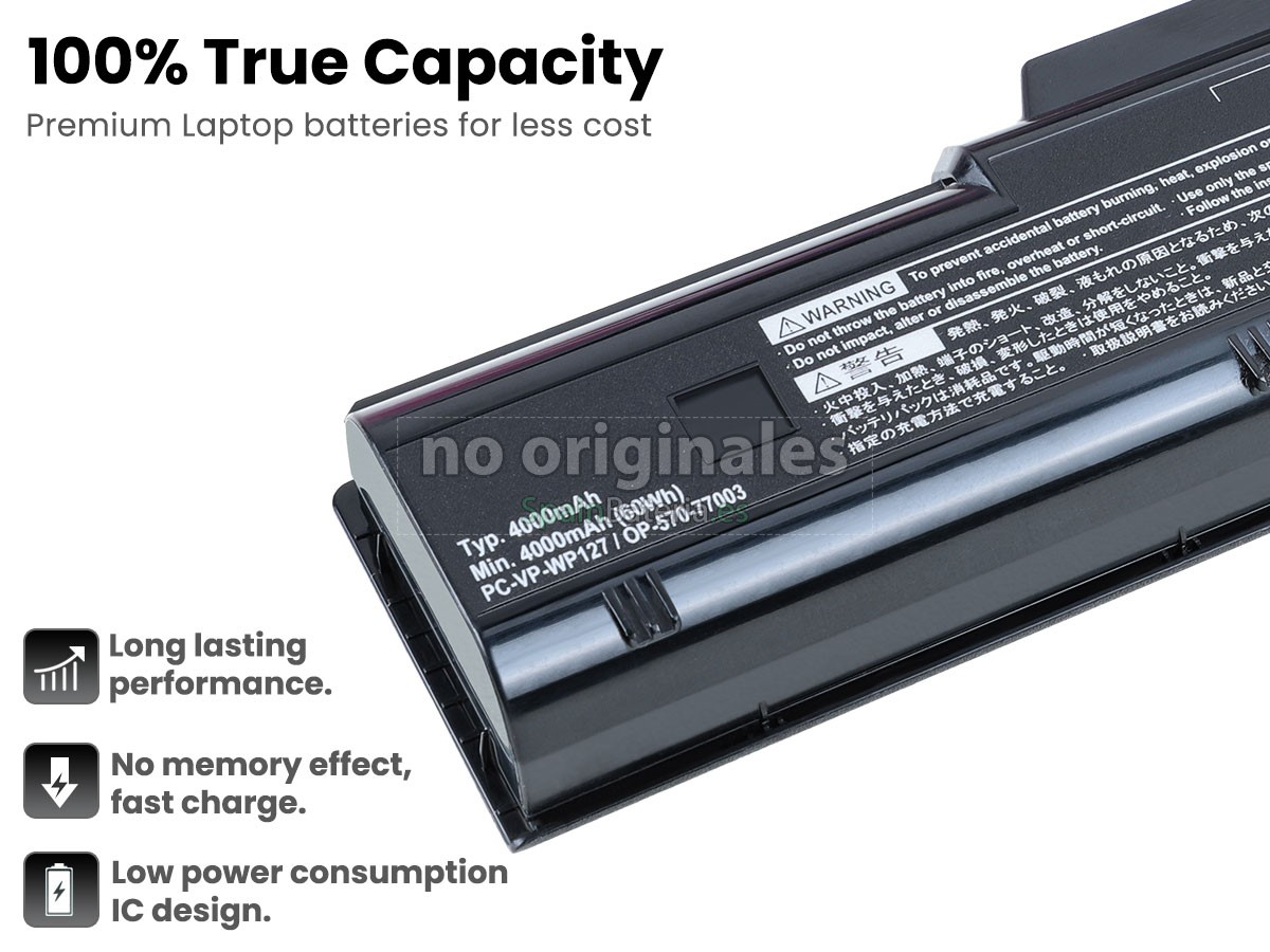 Batería para NEC PC-LL370DS6B