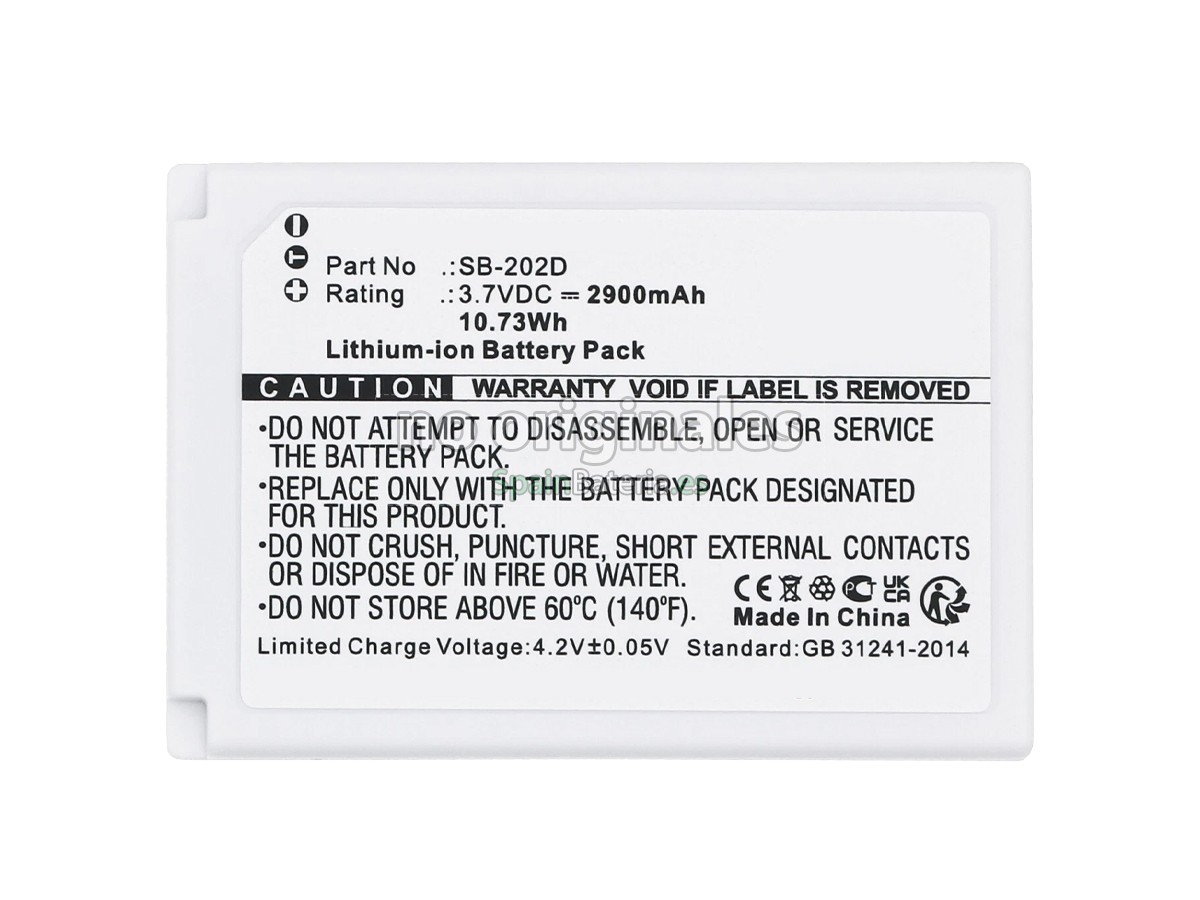 Batería para Nihon Kohden SB-202D