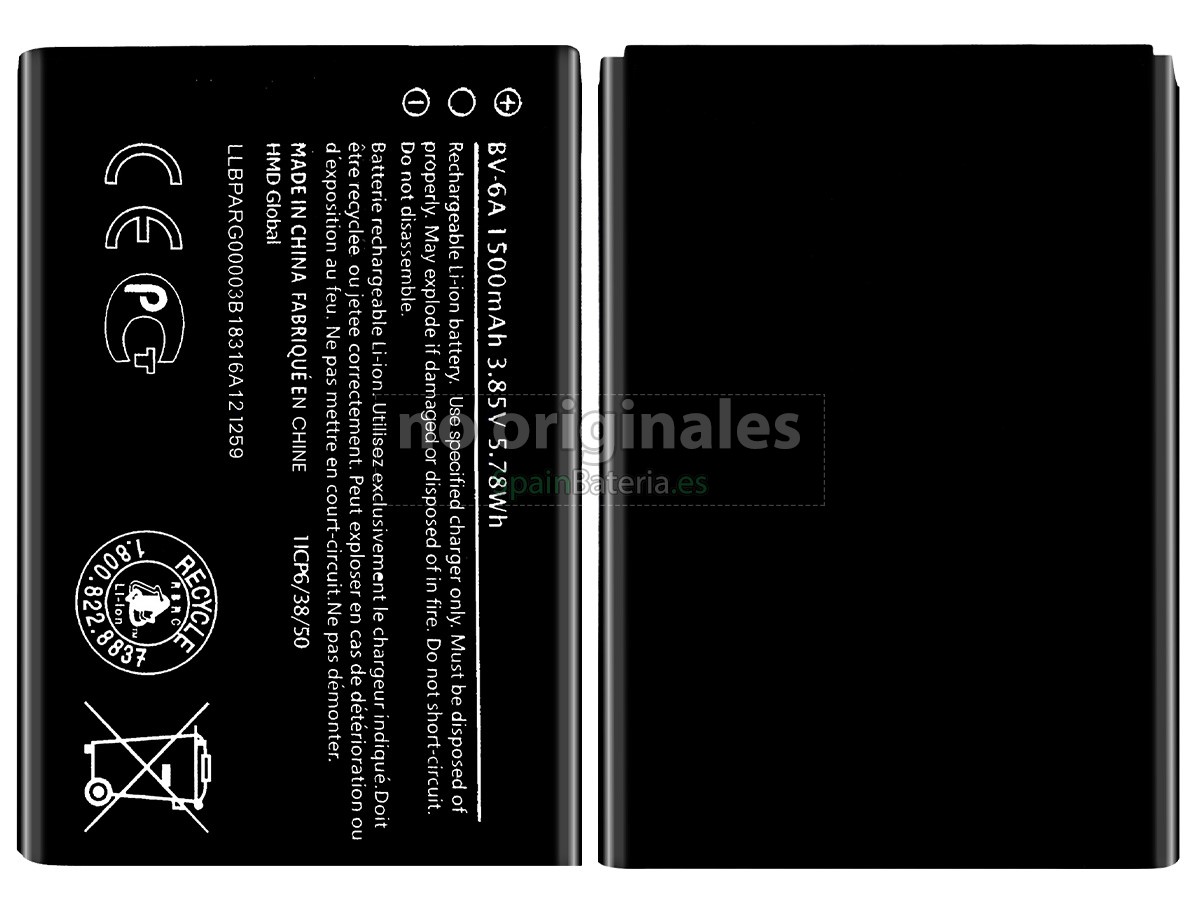 Batería para Nokia BANANA 2060