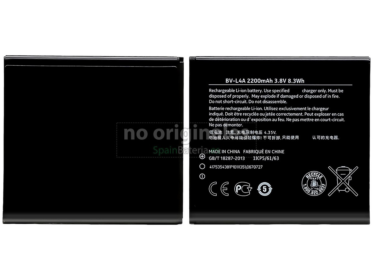 Batería para Nokia BV-L4A