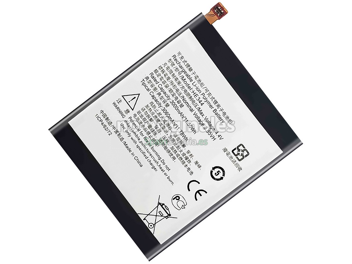 Batería para Nokia HE344