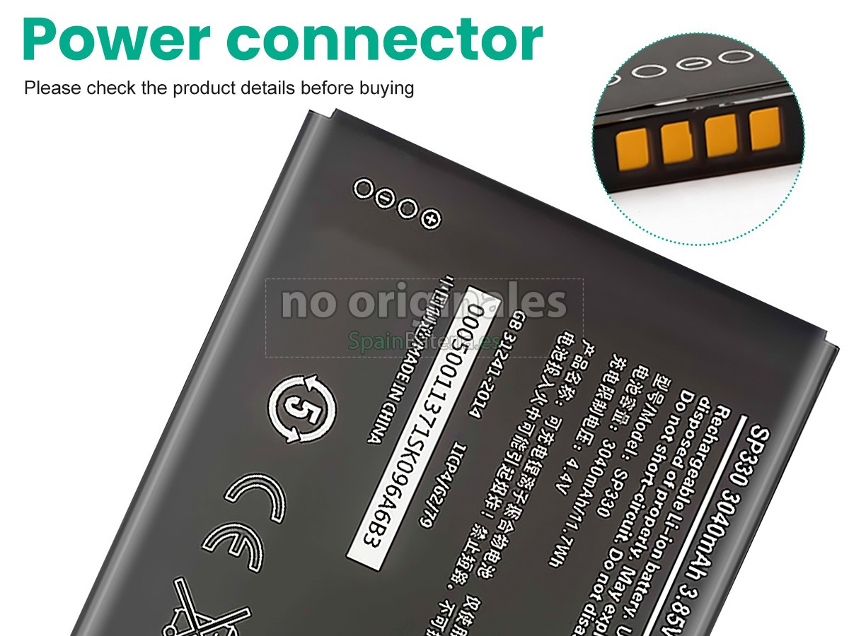 Batería para Nokia C3