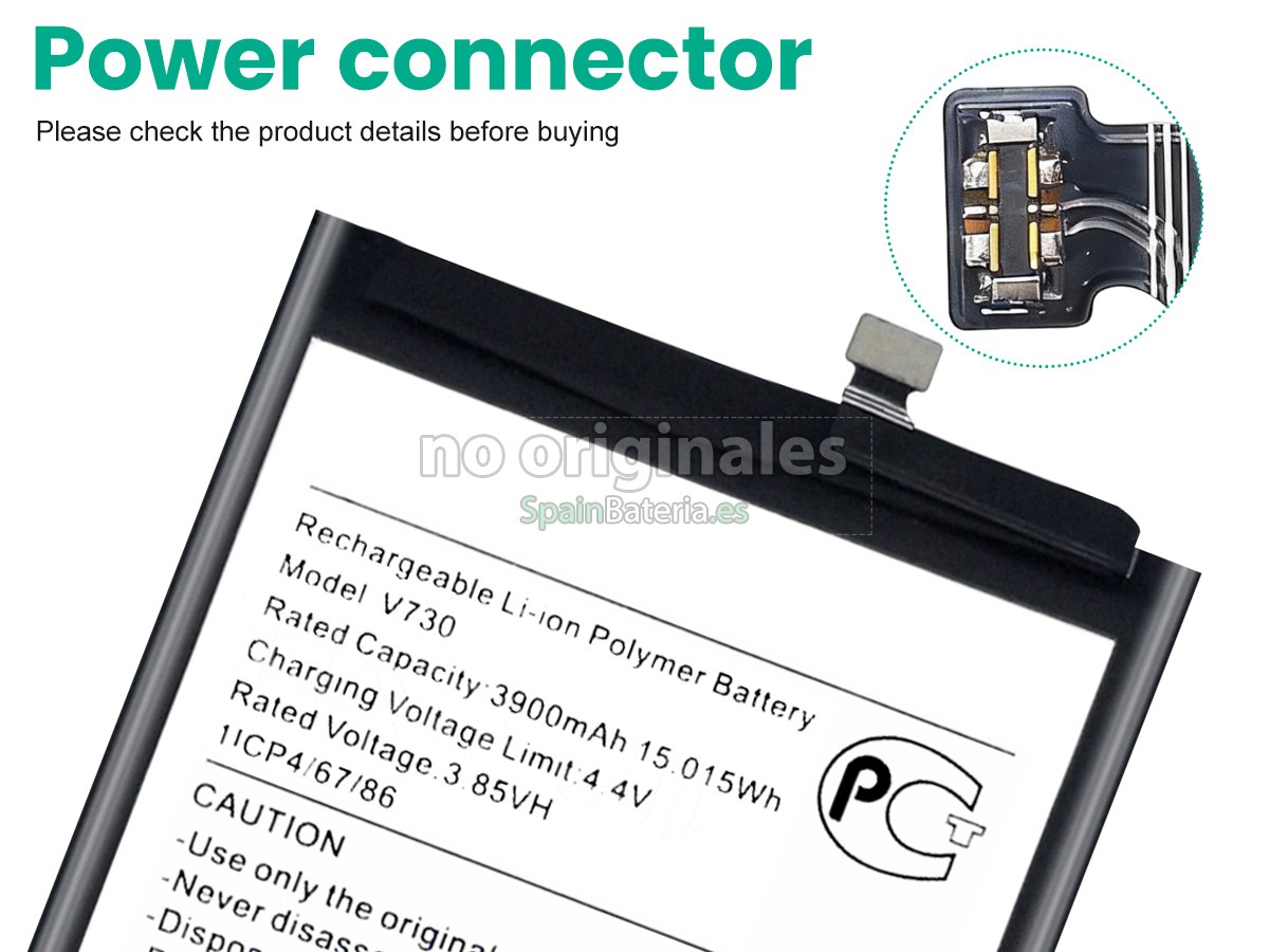 Batería para Nokia V730