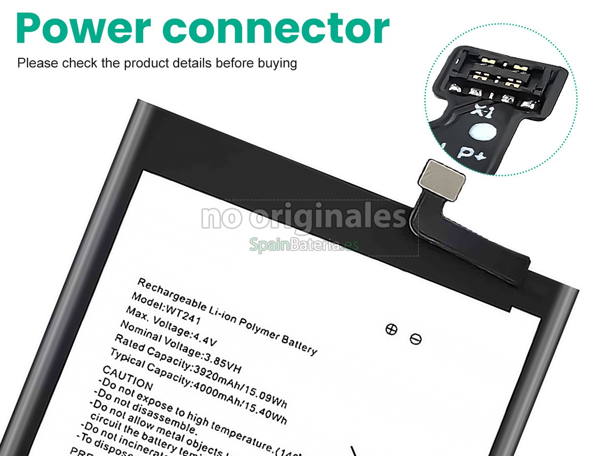 Batería para Nokia WT241